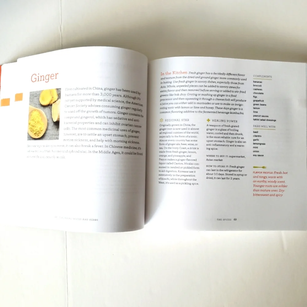 CookBook Essential Spices and Herbs by Christina Nichol